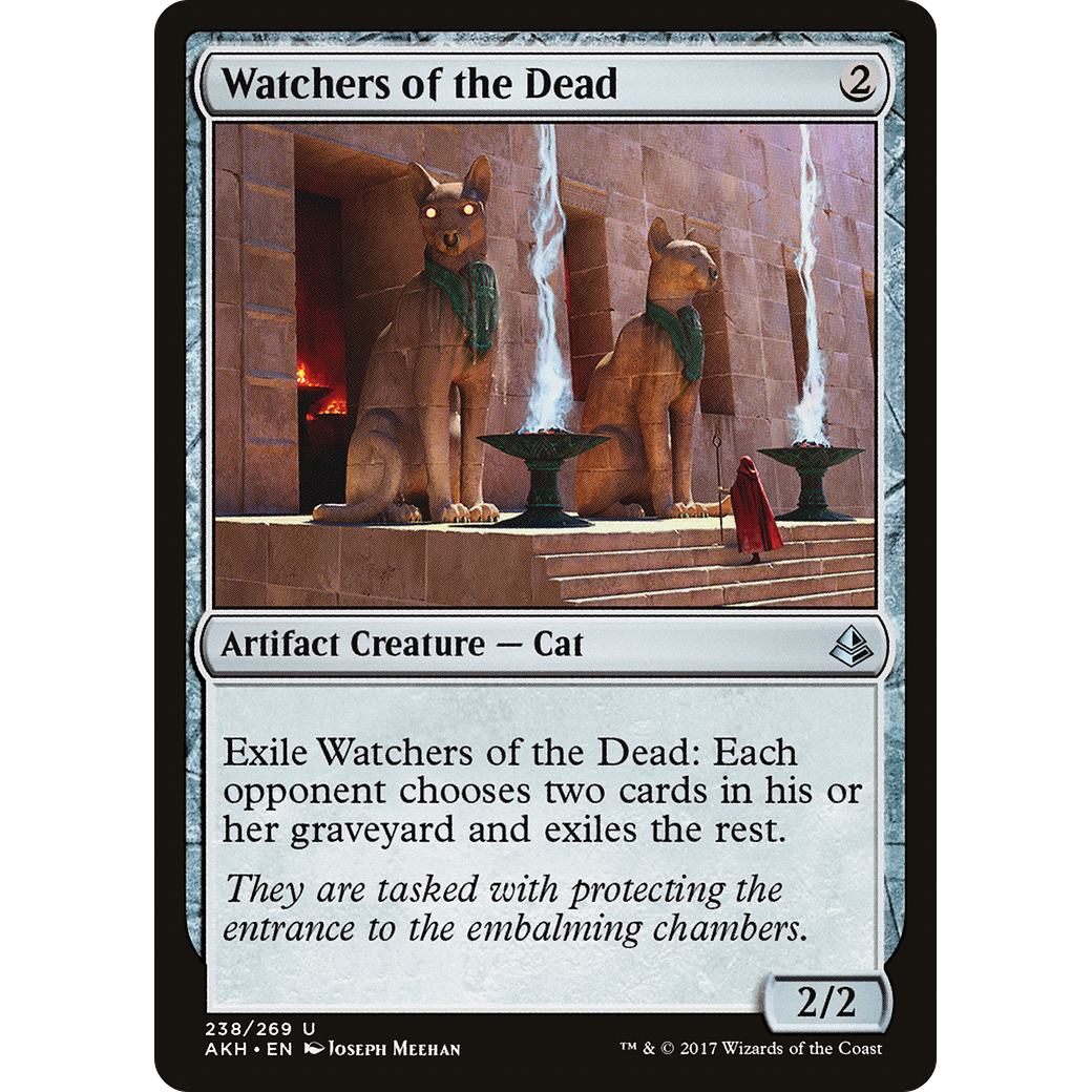 Watchers of the Dead (AKH-238) - Amonkhet Foil