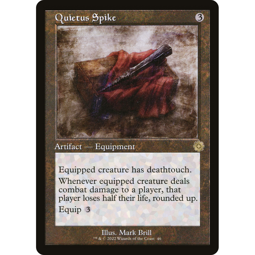 Quietus Spike (BRR-046) - The Brothers' War Retro Artifacts