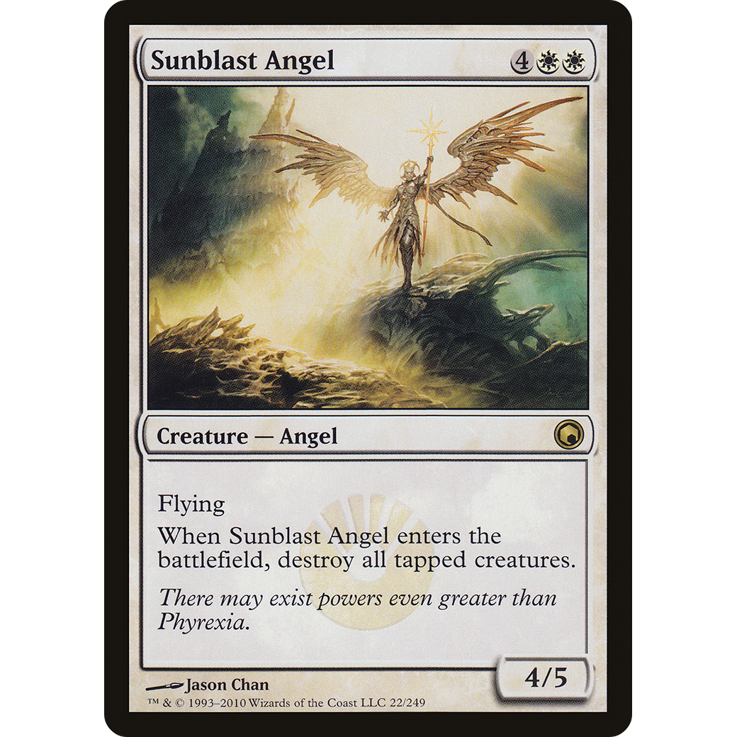 Sunblast Angel (SOM-022) - Scars of Mirrodin