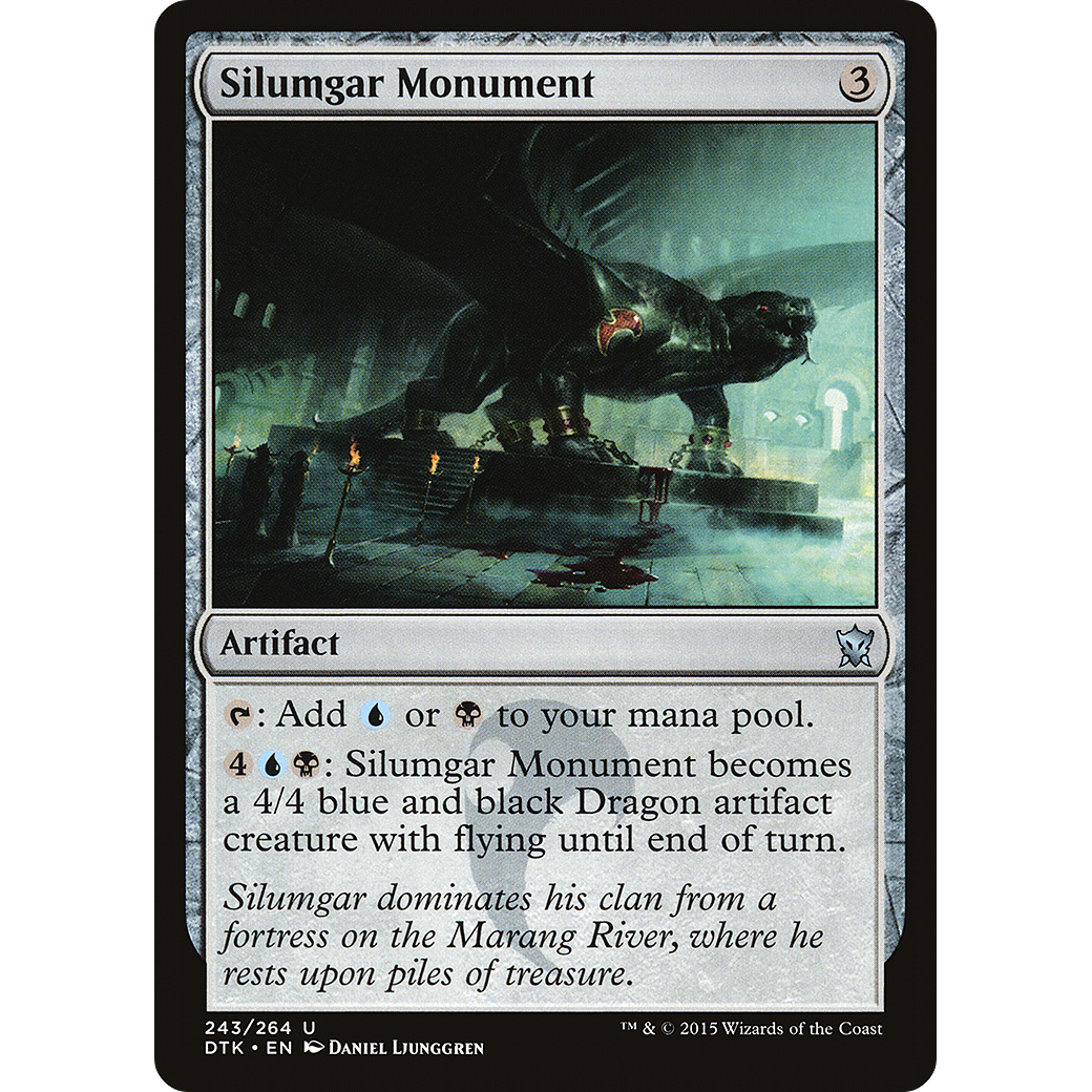 Silumgar Monument (DTK-243) - Dragons of Tarkir