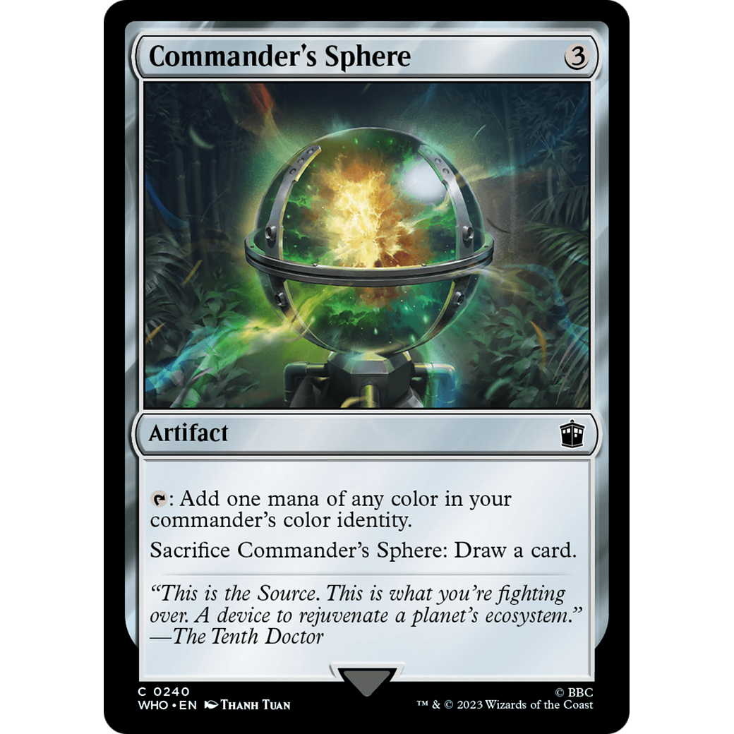 Commander's Sphere (WHO-240) - Doctor Who