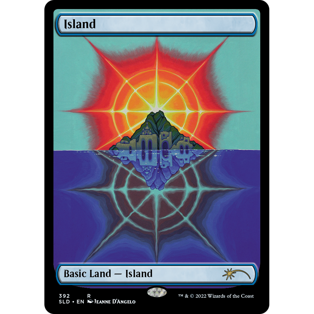 Island (392) (SLD-392) - Secret Lair Drop: (Full Art) Foil