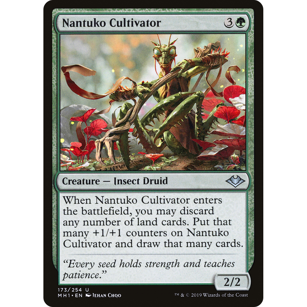 Nantuko Cultivator (MH1-173) - Modern Horizons Foil