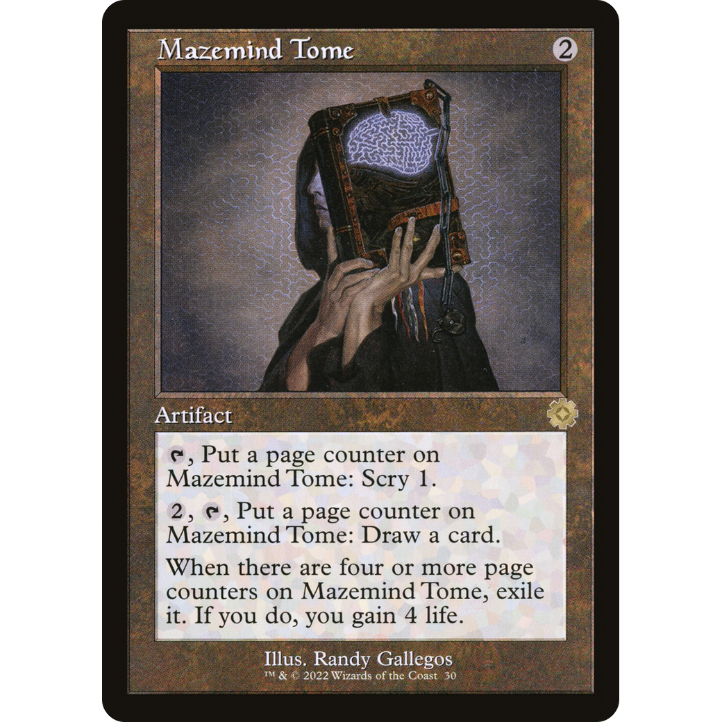 Mazemind Tome (BRR-030) - The Brothers' War Retro Artifacts