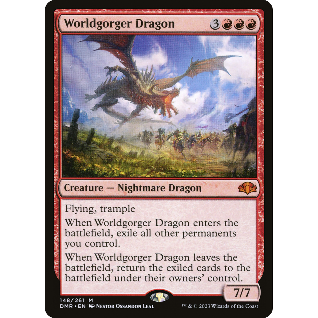 Worldgorger Dragon (DMR-148) - Dominaria Remastered Foil