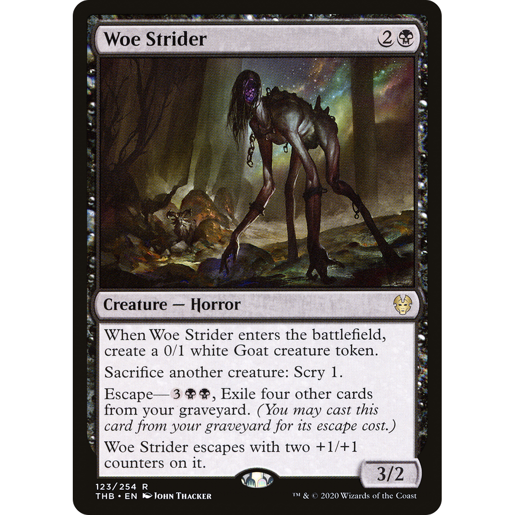 Woe Strider (THB-123) - Theros Beyond Death Foil