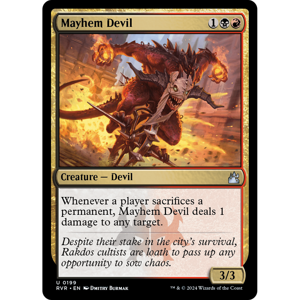 Mayhem Devil (RVR-199) - Ravnica Remastered