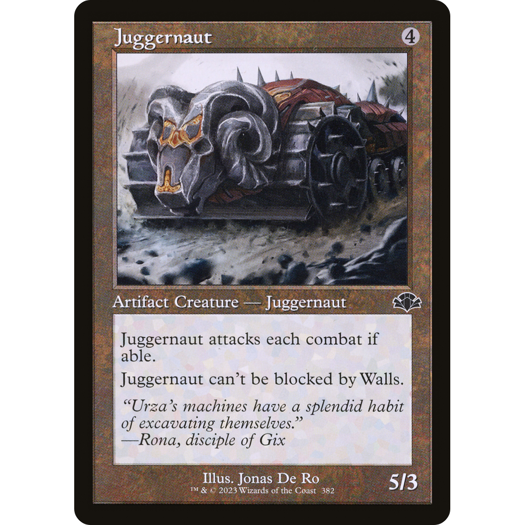 Juggernaut (Retro Frame) (DMR-382) - Dominaria Remastered
