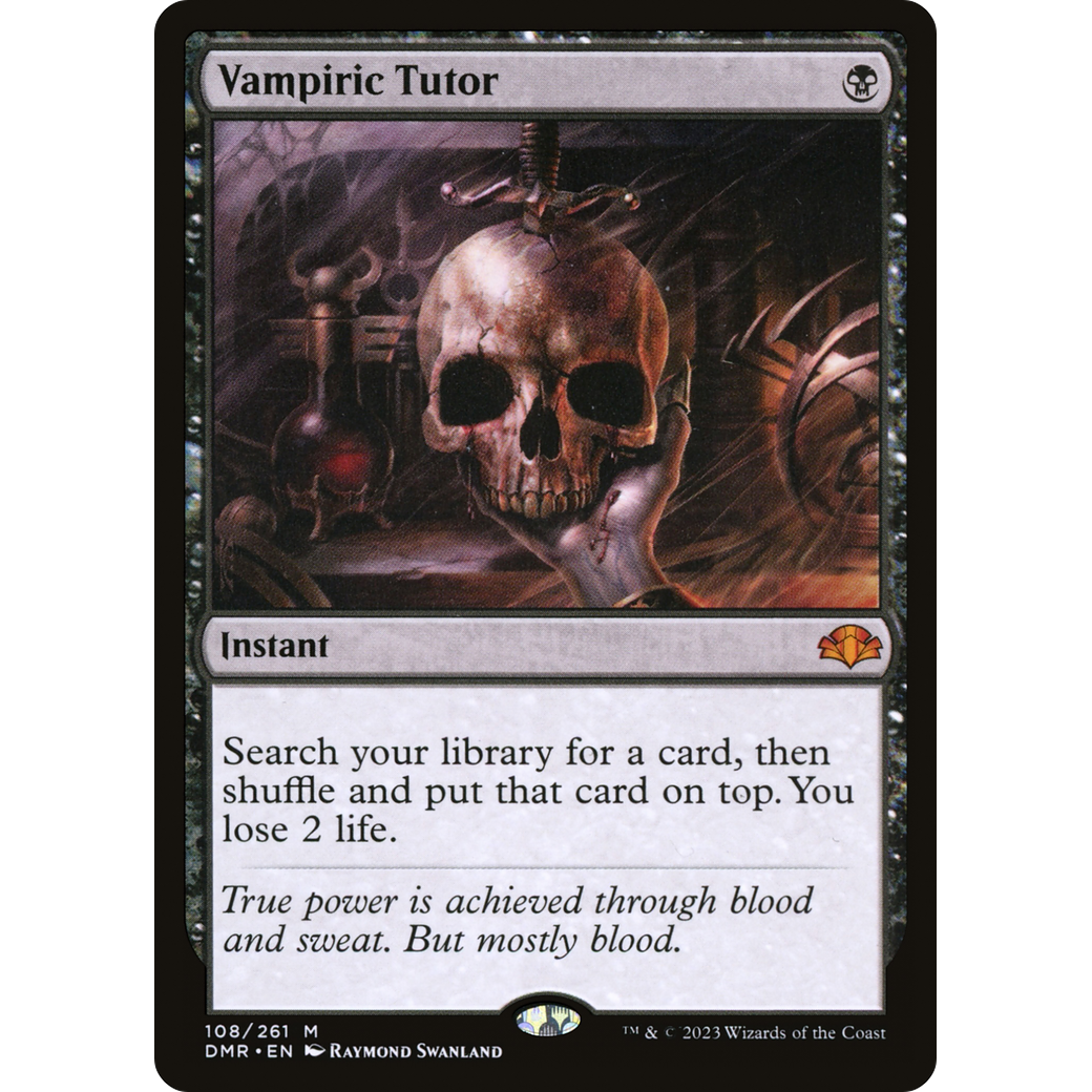 Vampiric Tutor (DMR-108) - Dominaria Remastered Foil