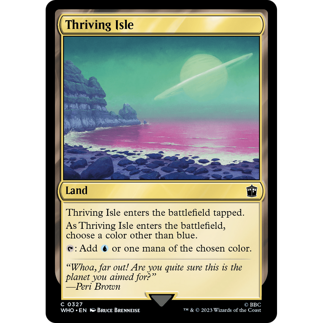 Thriving Isle (WHO-327) - Doctor Who