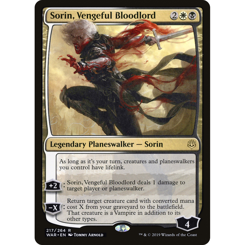 Sorin, Vengeful Bloodlord (WAR-217) - War of the Spark