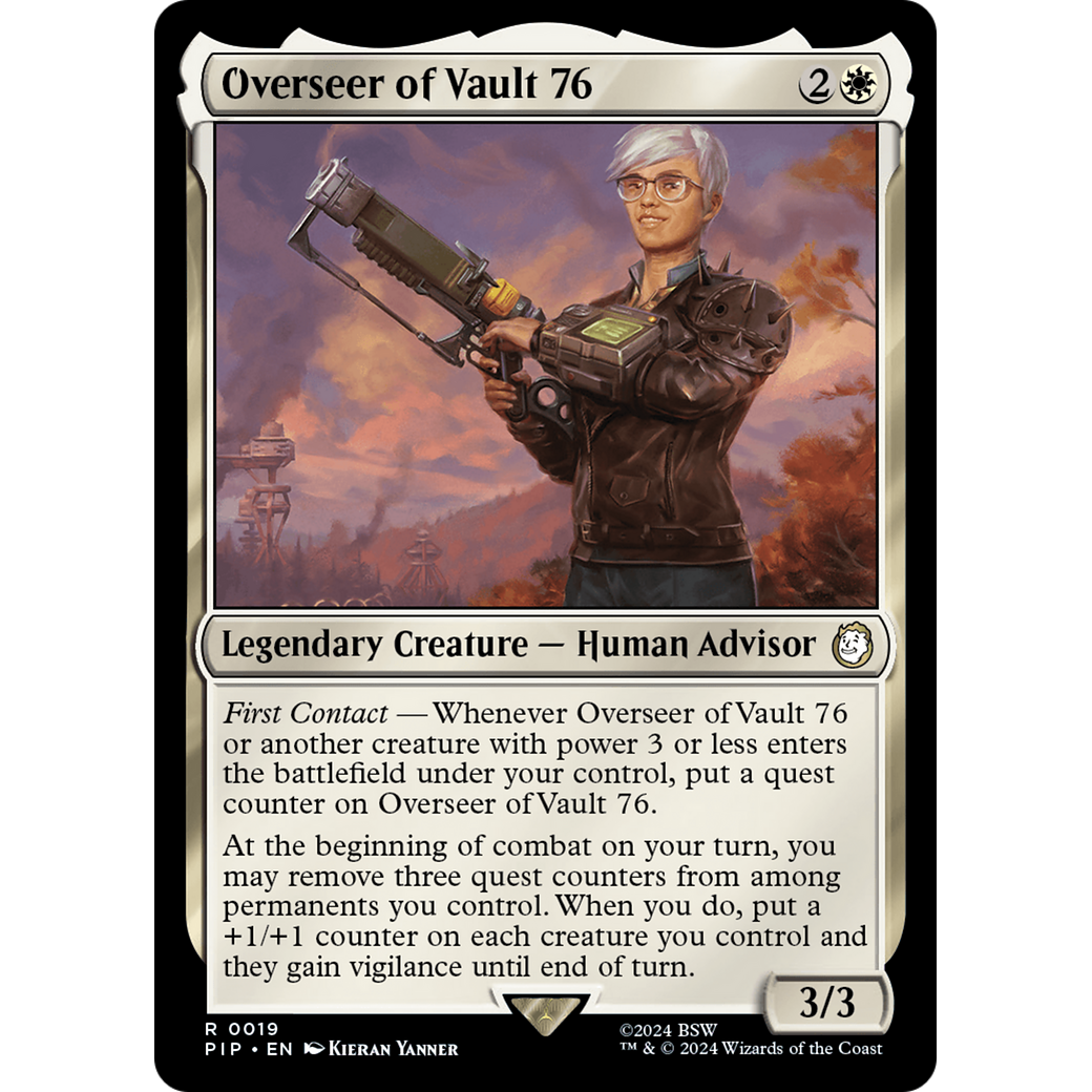 Overseer of Vault 76 (PIP-019) - Fallout Foil