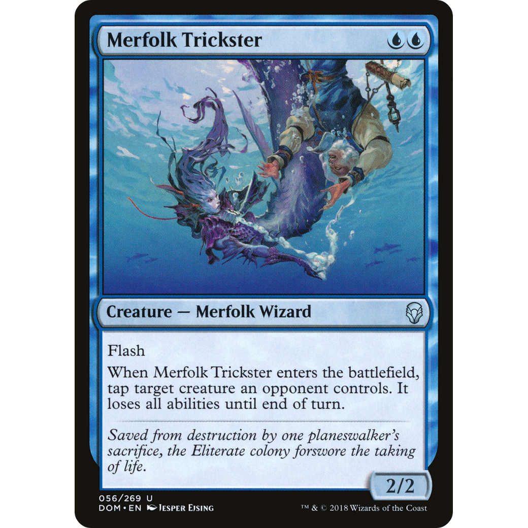 Merfolk Trickster (DOM-056) - Dominaria Foil