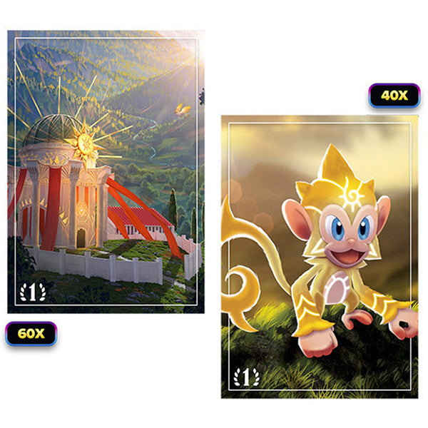 Elestrals: Daybreak - Temple of the Sun Card Sleeves (60+40 ct)