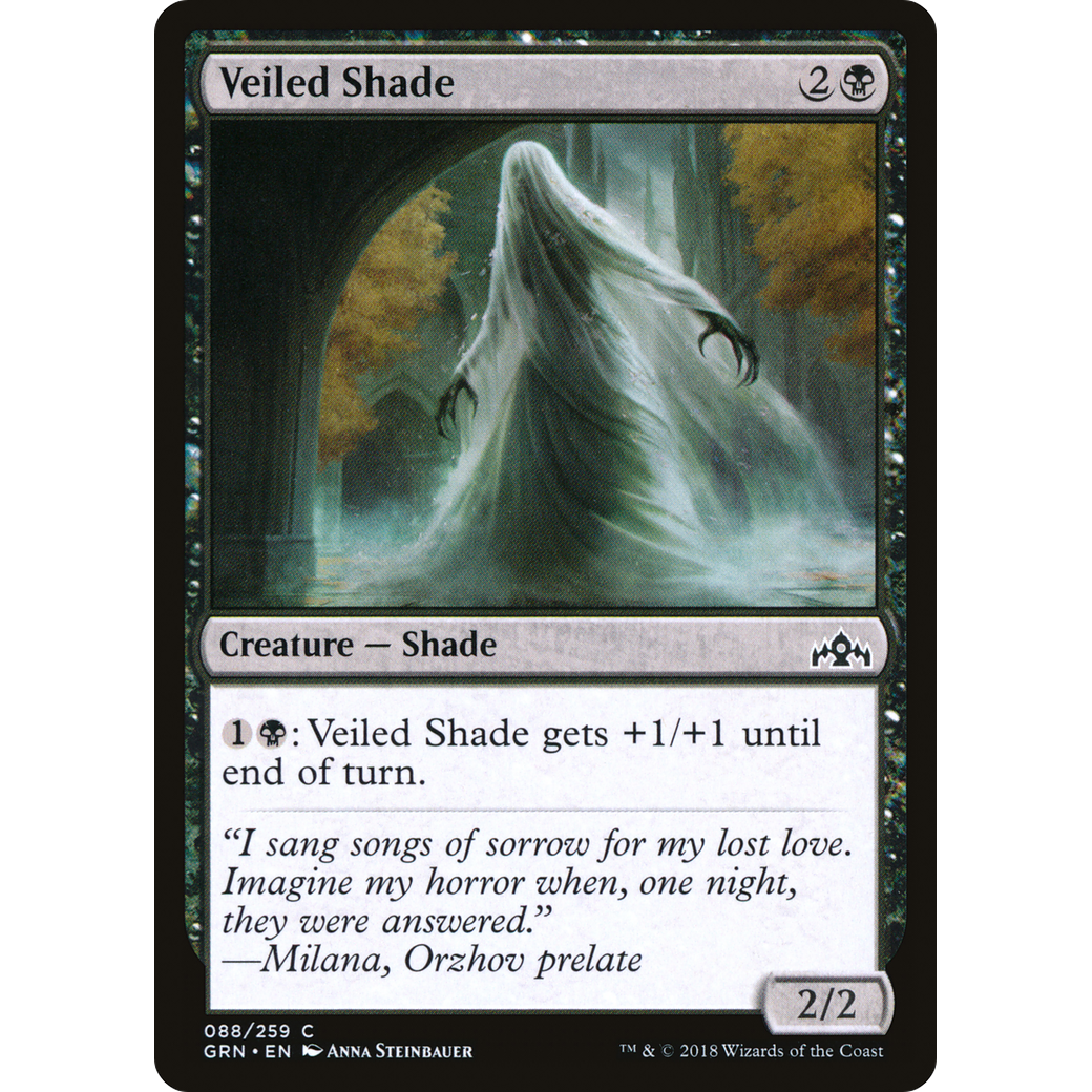 Veiled Shade (GRN-088) - Guilds of Ravnica Foil