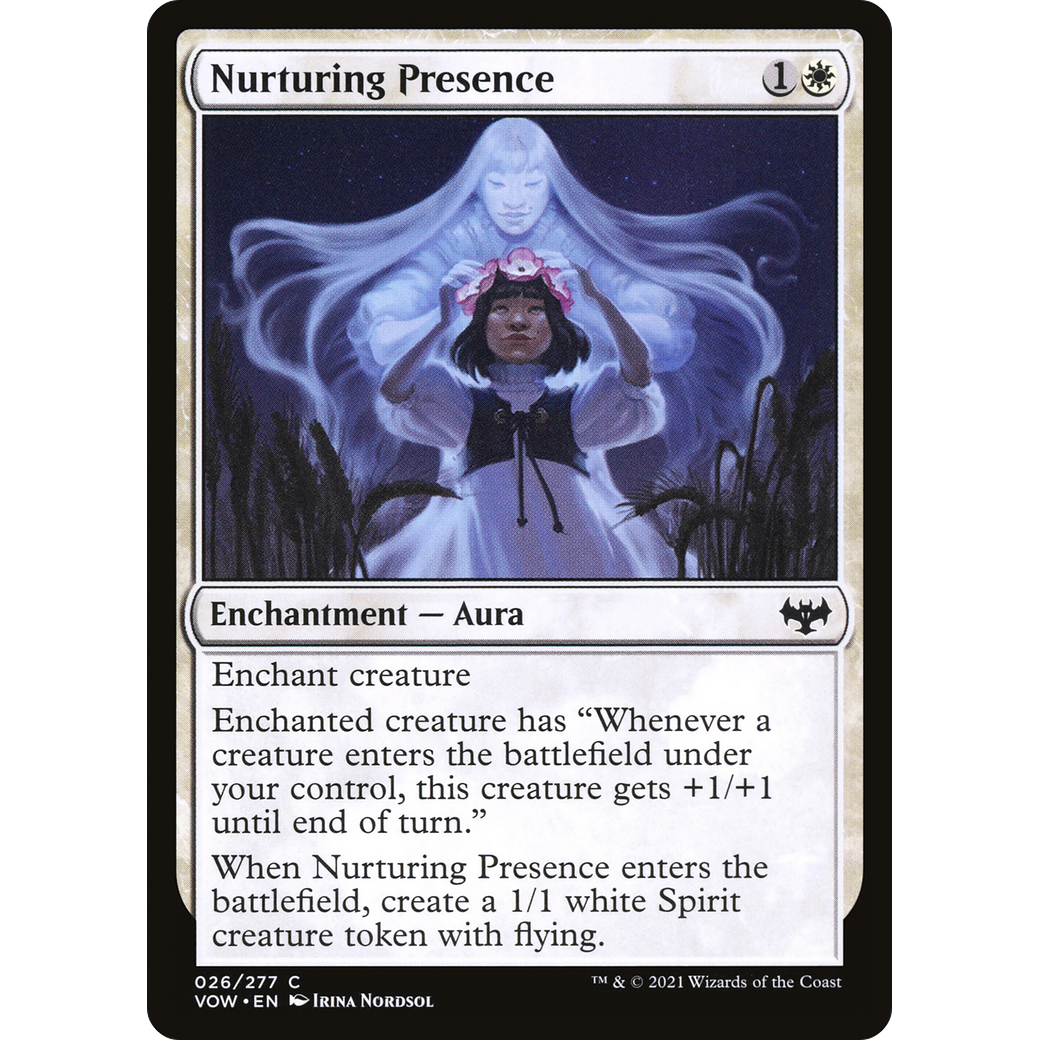 Nurturing Presence (VOW-026) - Innistrad: Crimson Vow