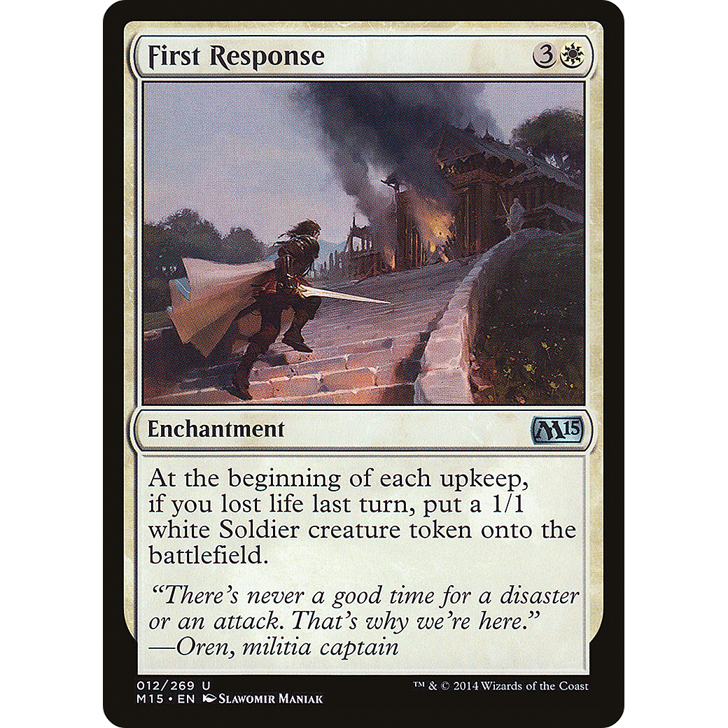 First Response (M15-012) - Magic 2015