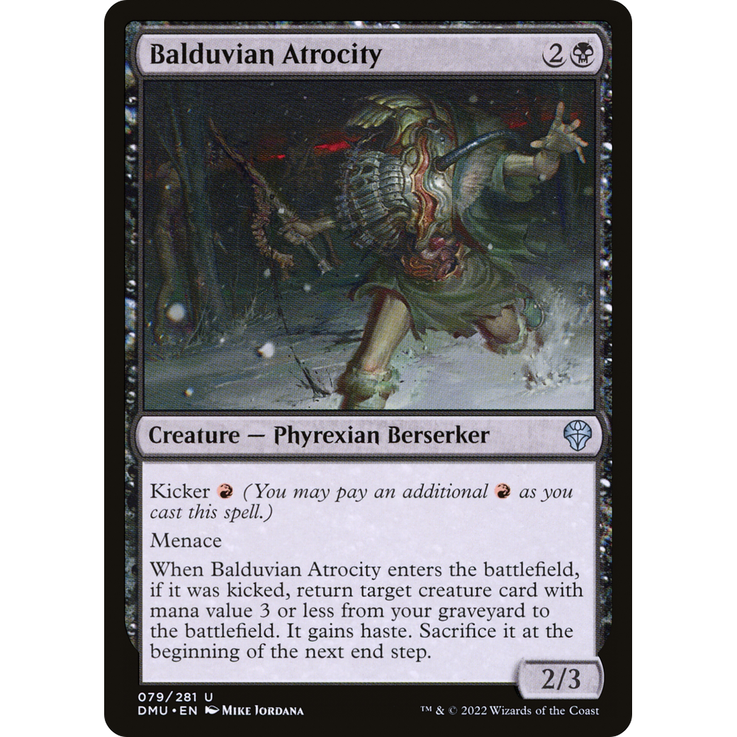 Balduvian Atrocity (DMU-079) - Dominaria United Foil