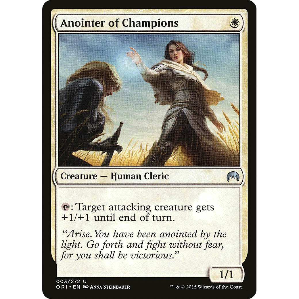 Anointer of Champions (ORI-003) - Magic Origins Foil