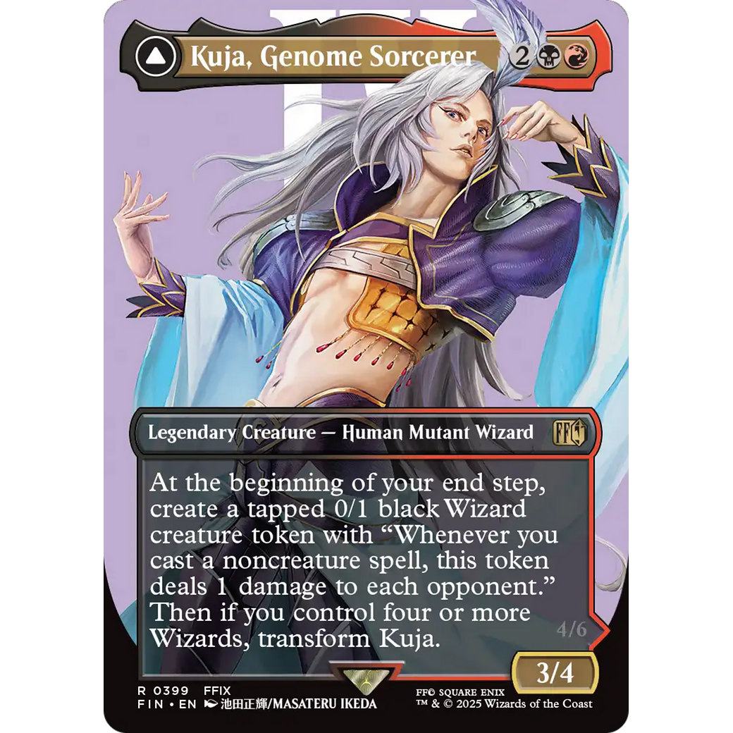 Kuja, Genome Sorcerer (Borderless) (FIN-399) - FINAL FANTASY (Borderless)