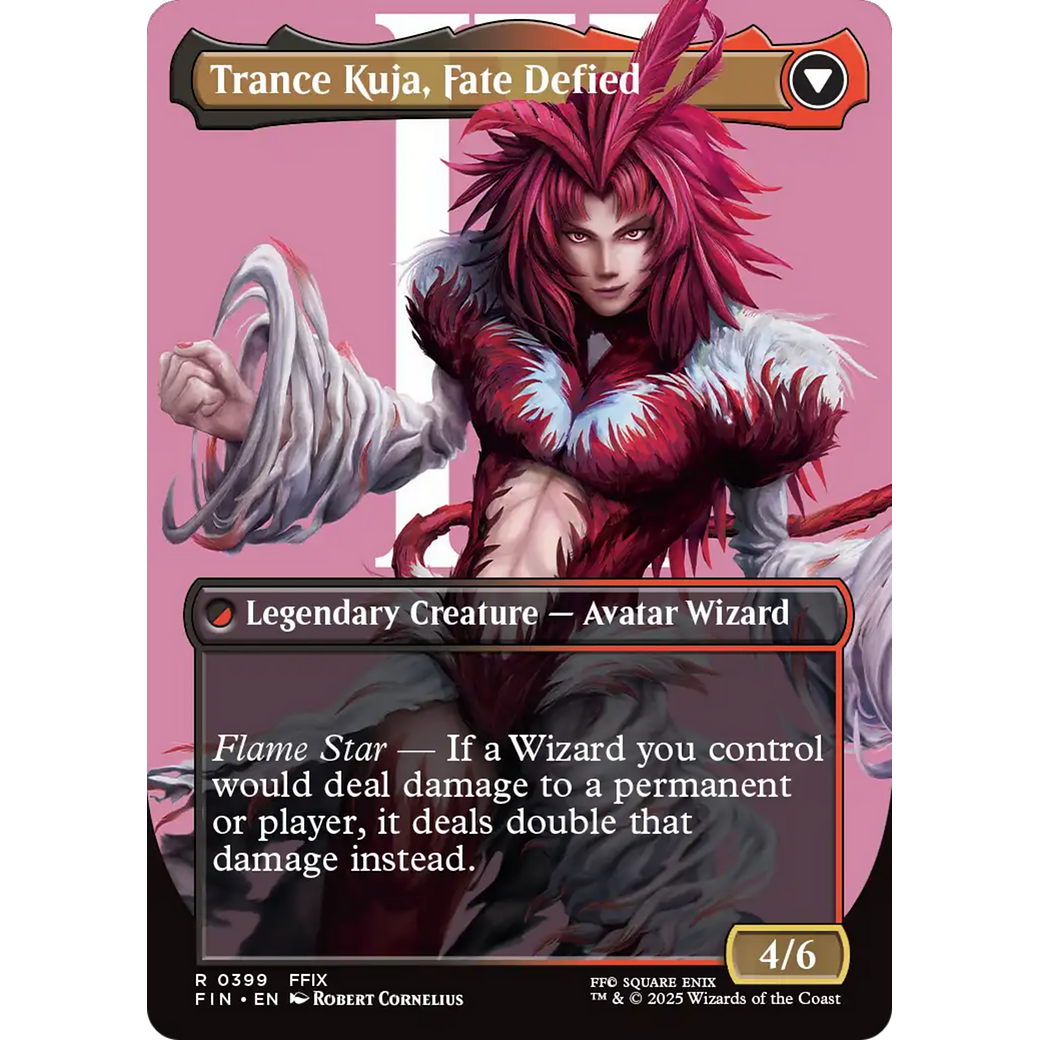 Kuja, Genome Sorcerer (Borderless) (FIN-399) - FINAL FANTASY (Borderless) Foil