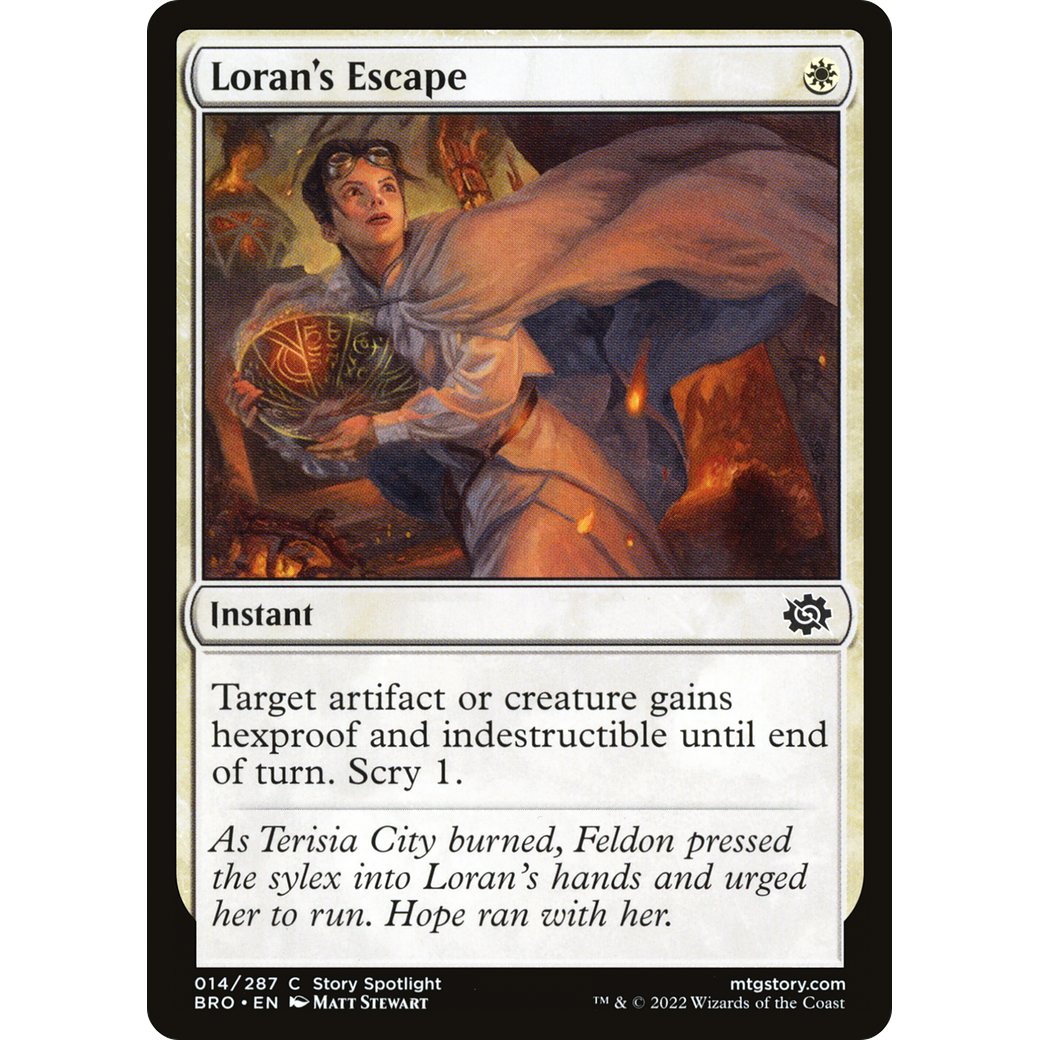 Loran's Escape (BRO-014) - The Brothers' War