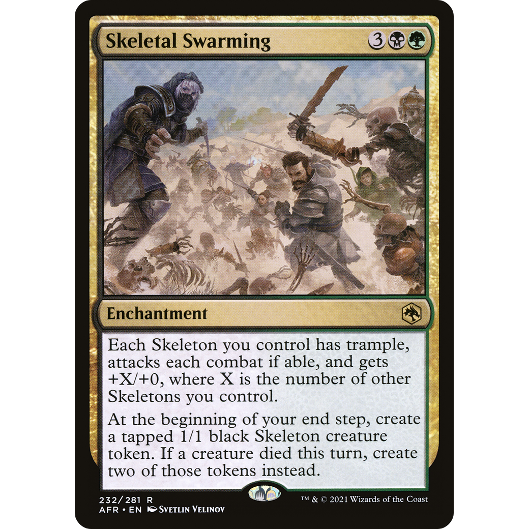 Skeletal Swarming (AFR-232) - Adventures in the Forgotten Realms