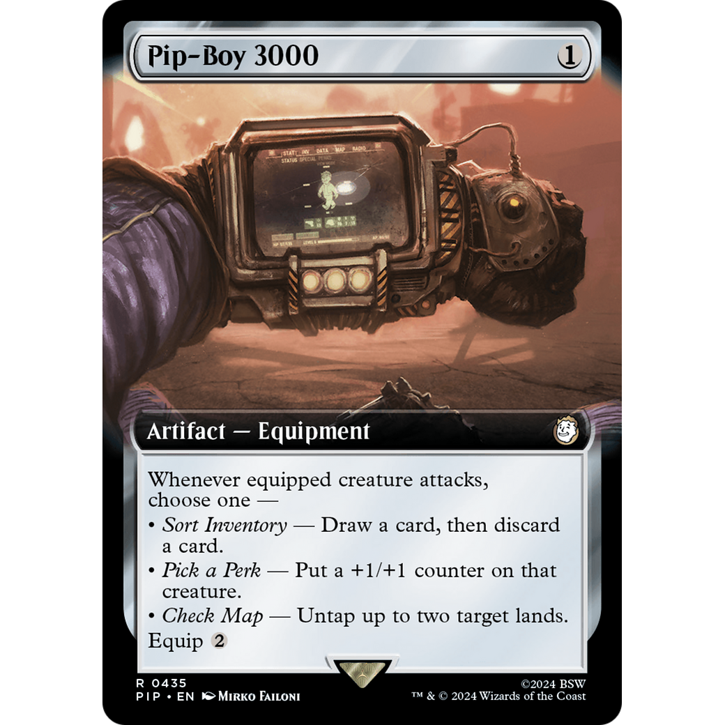 Pip-Boy 3000 (PIP-435) - Fallout: (Extended Art)