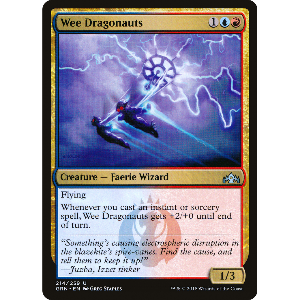 Wee Dragonauts (GRN-214) - Guilds of Ravnica
