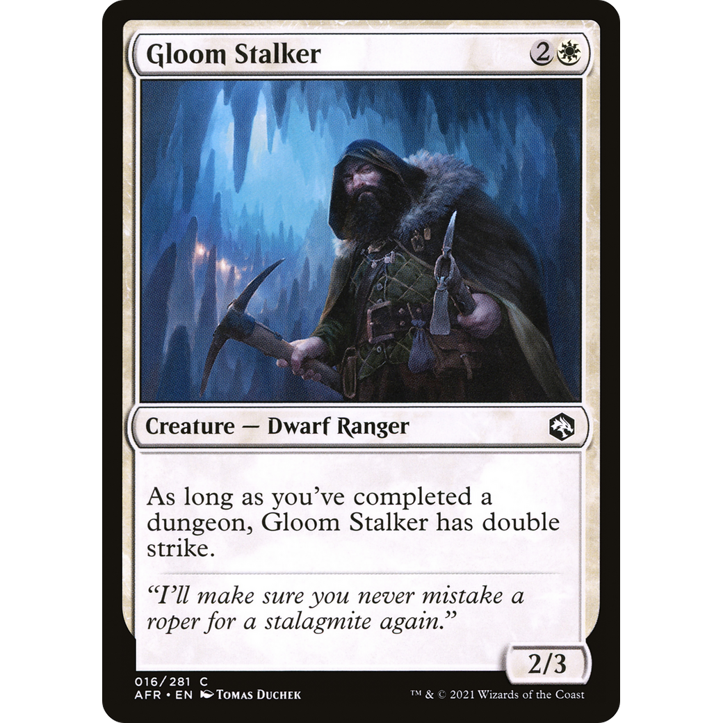 Gloom Stalker (AFR-016) - Adventures in the Forgotten Realms Foil