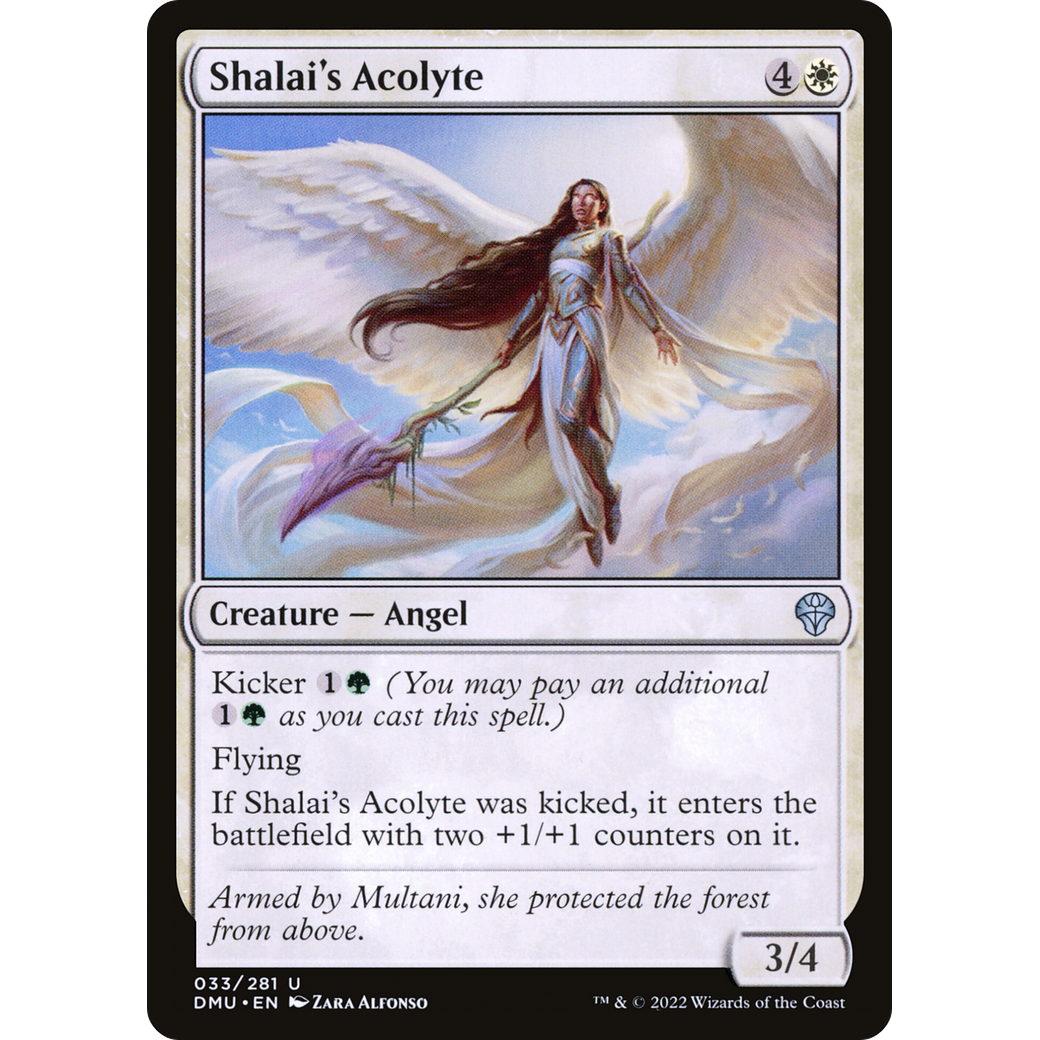 Shalai's Acolyte (DMU-033) - Dominaria United Foil