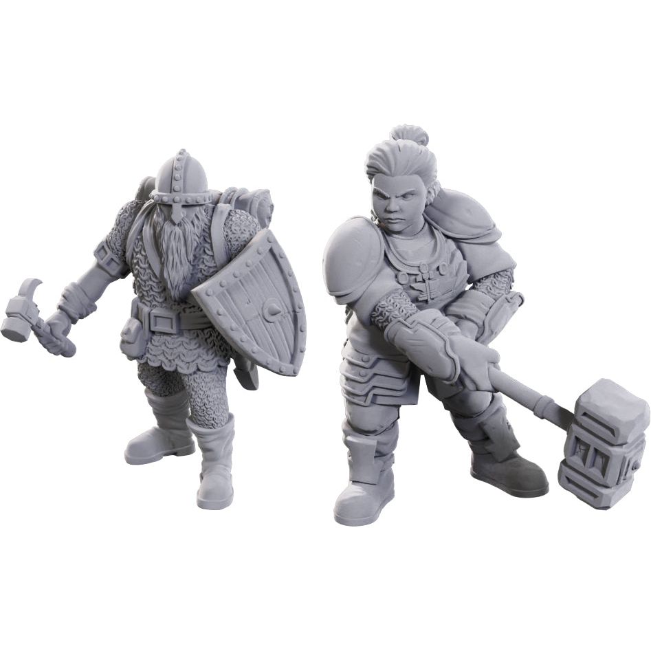 Dungeons & Dragons: Limited Edition 50th Anniversary - Dwarves Miniatures