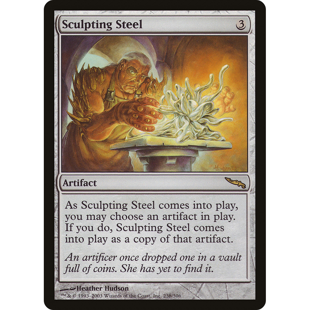 Sculpting Steel (MRD-238) - Mirrodin