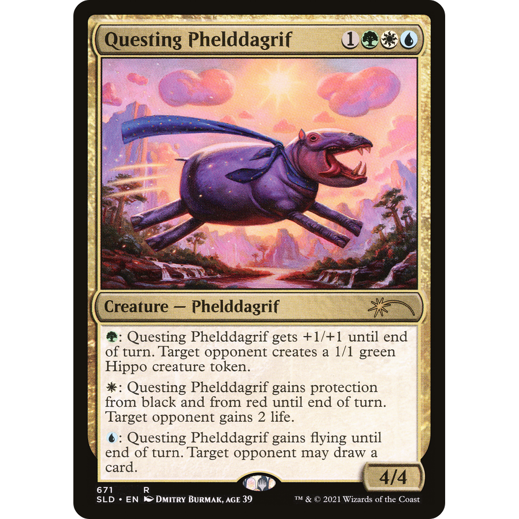 Questing Phelddagrif (671) (SLD-671) - Secret Lair Drop