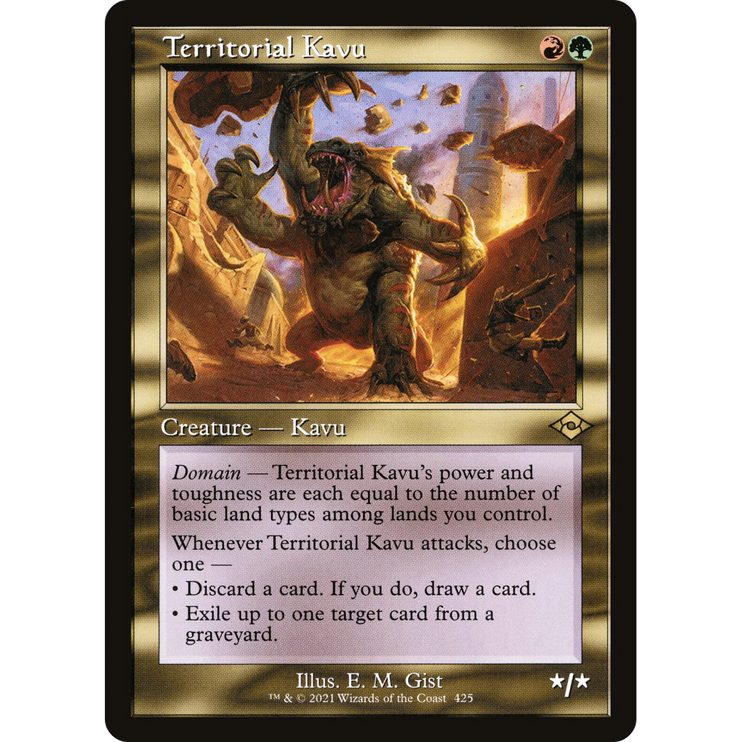 Territorial Kavu (Retro Frame) (MH2-425) - Modern Horizons 2