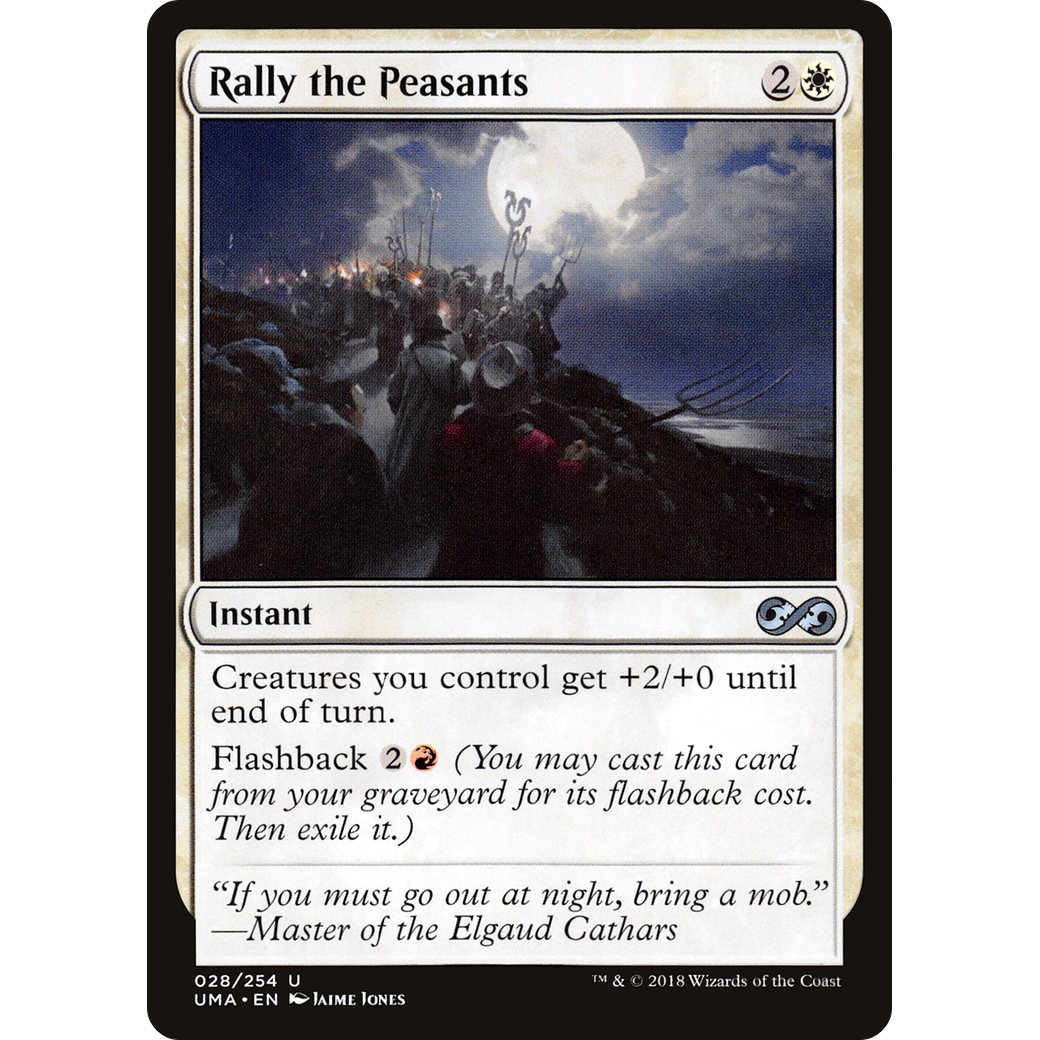 Rally the Peasants (UMA-028) - Ultimate Masters