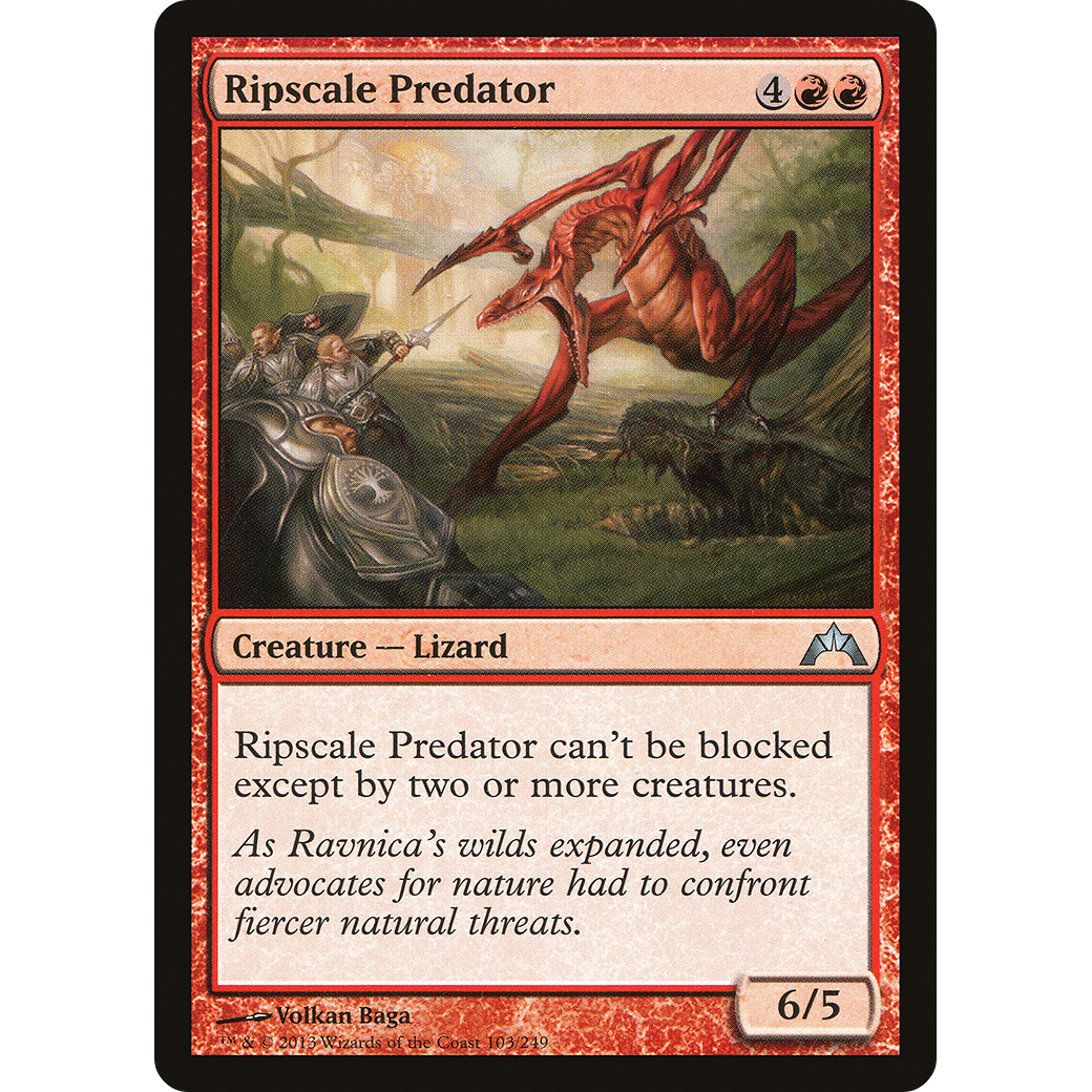 Ripscale Predator (GTC-103) - Gatecrash Foil