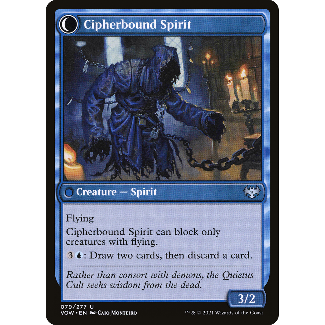 Soulcipher Board (VOW-079) - Innistrad: Crimson Vow: (Double Faced Transform) Foil