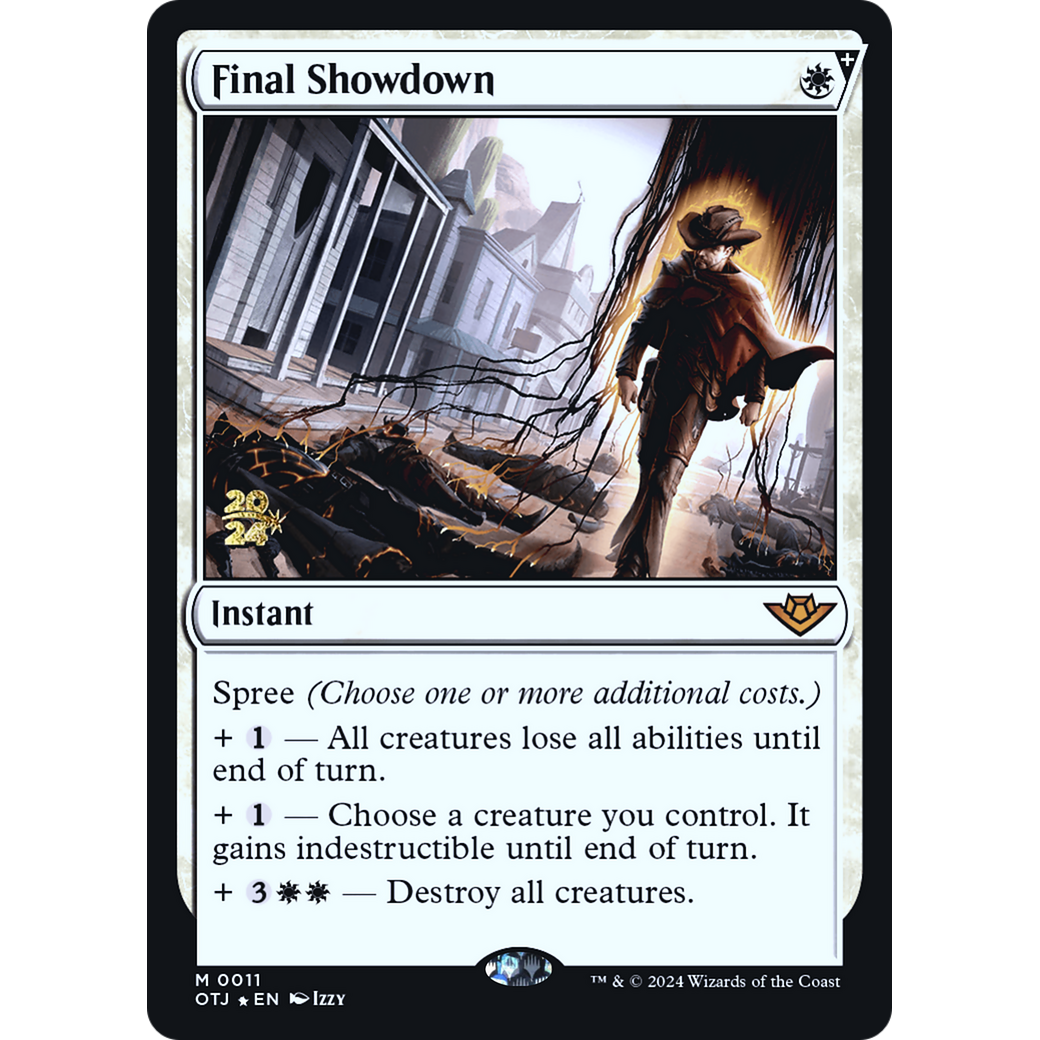Final Showdown (PRE-11S) - Outlaws of Thunder Junction Promos Foil
