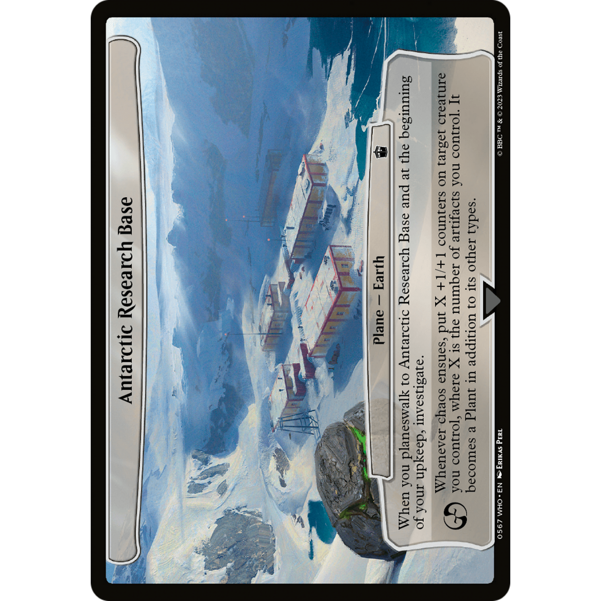 Antarctic Research Base (WHO-567) - Doctor Who