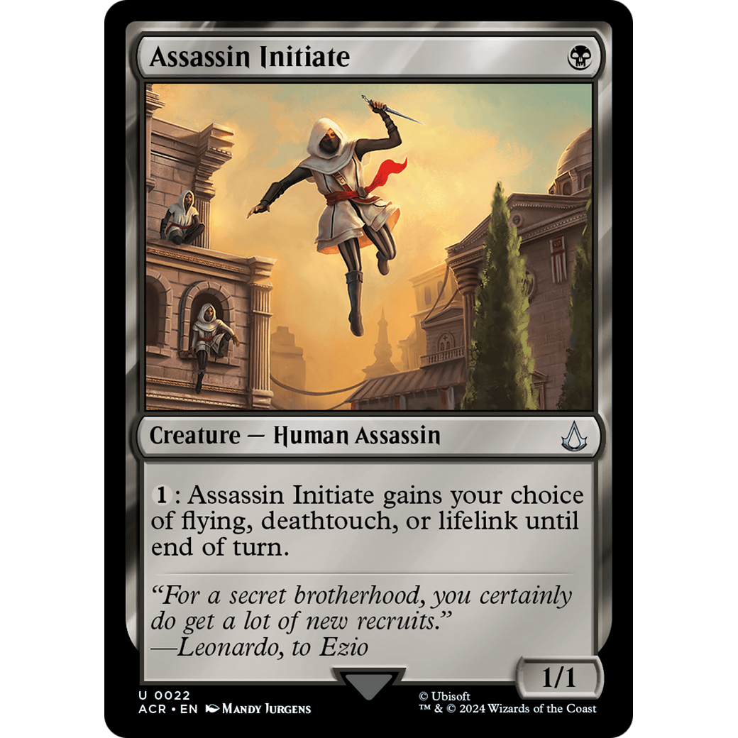 Assassin Initiate (ACR-022) - Assassin's Creed Foil