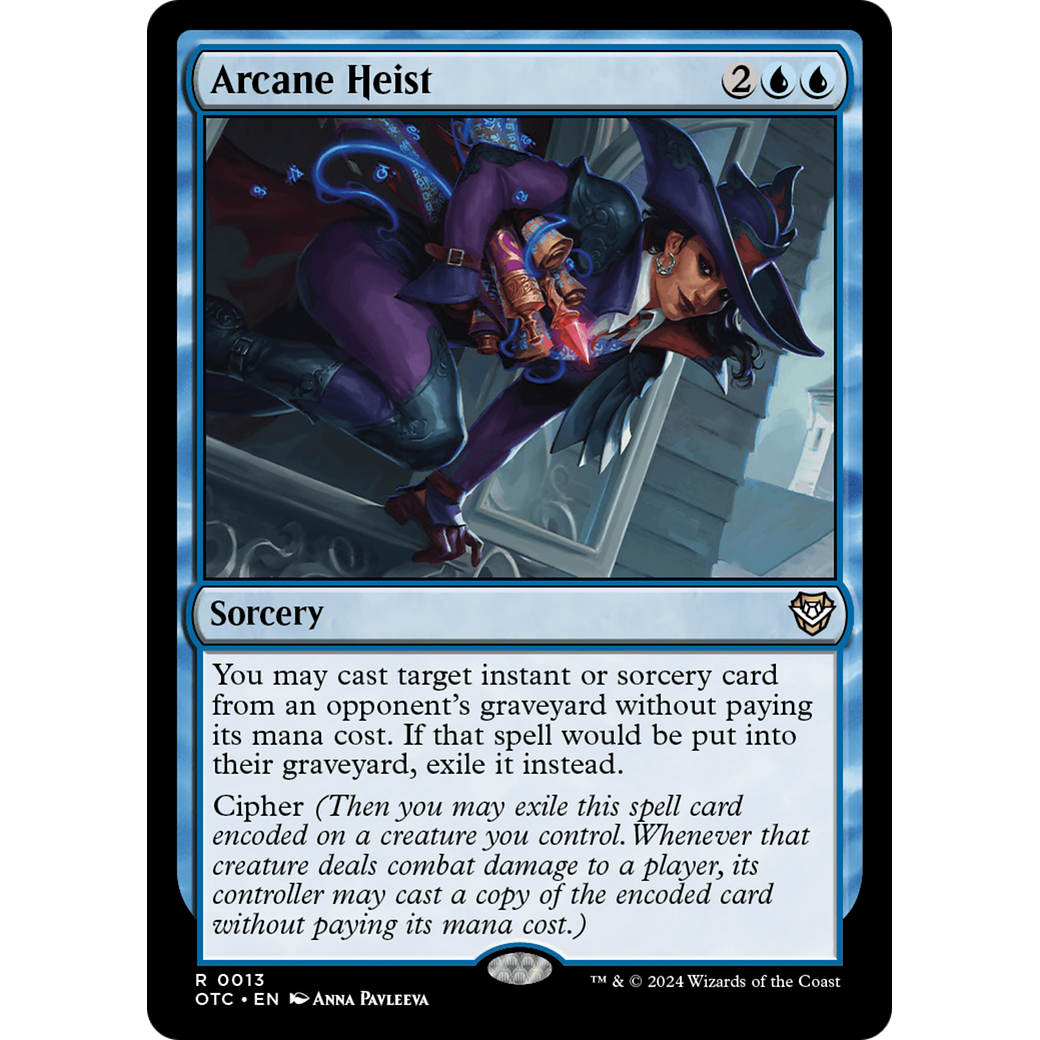 Arcane Heist (OTC-013) - Outlaws of Thunder Junction Commander