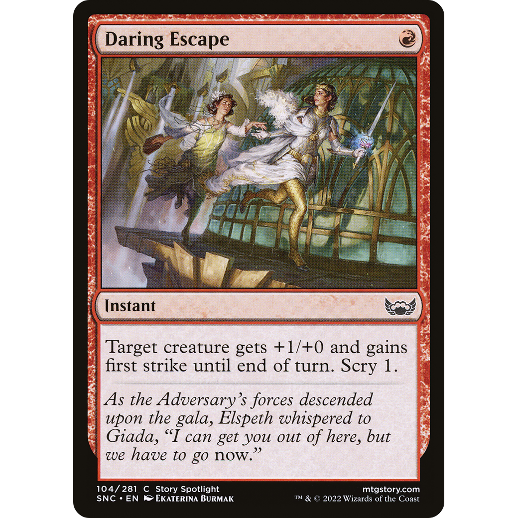 Daring Escape (SNC-104) - Streets of New Capenna Foil