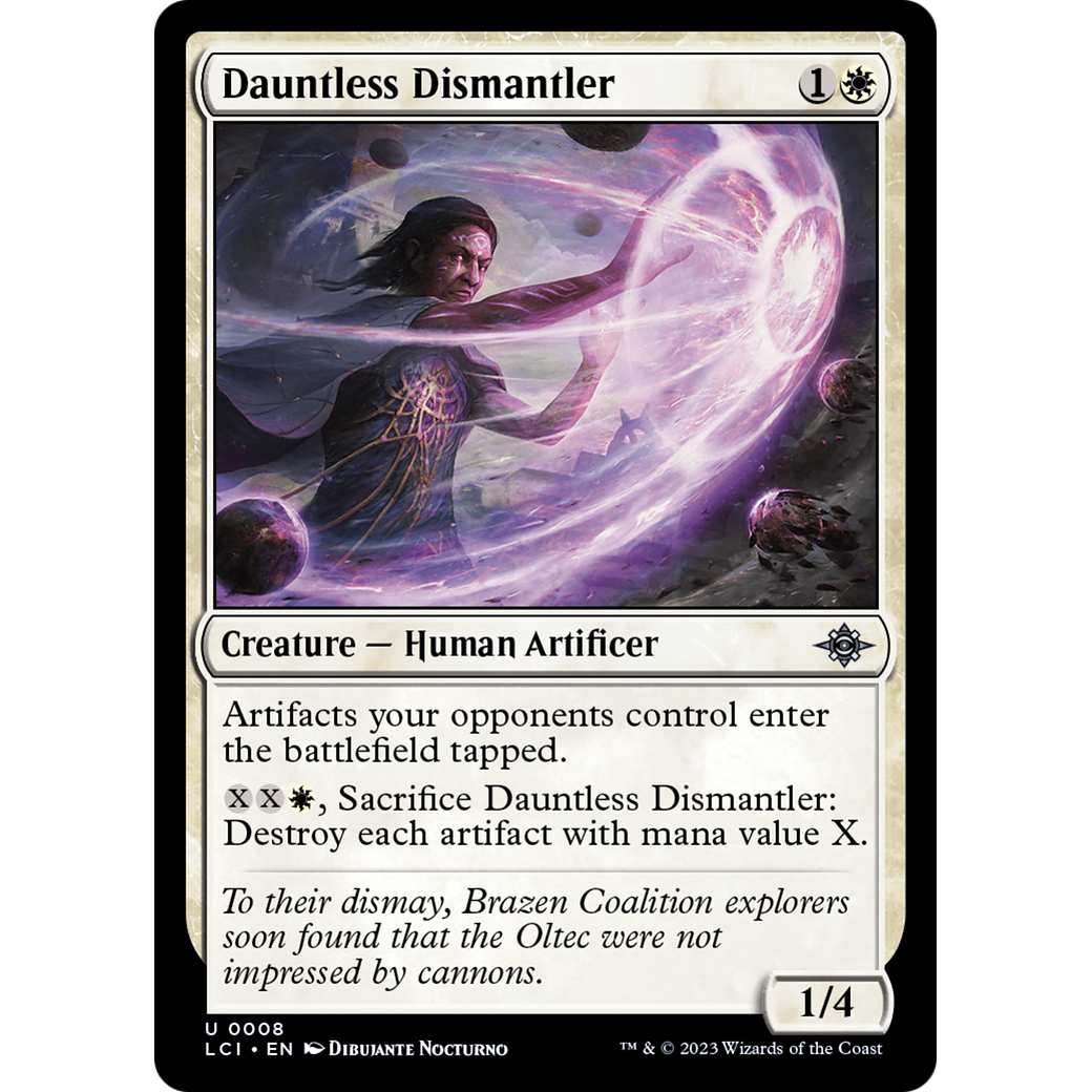Dauntless Dismantler (LCI-008) - The Lost Caverns of Ixalan Foil