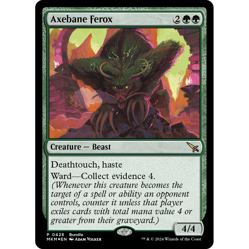 Axebane Ferox (UMP-428) - Murders at Karlov Manor Foil
