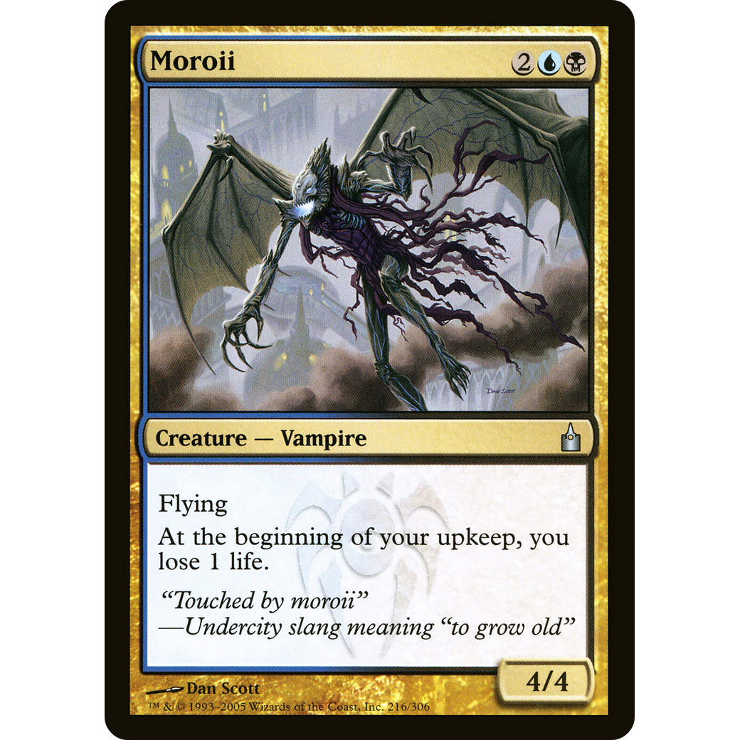 Moroii (RAV-216) - Ravnica: City of Guilds Foil