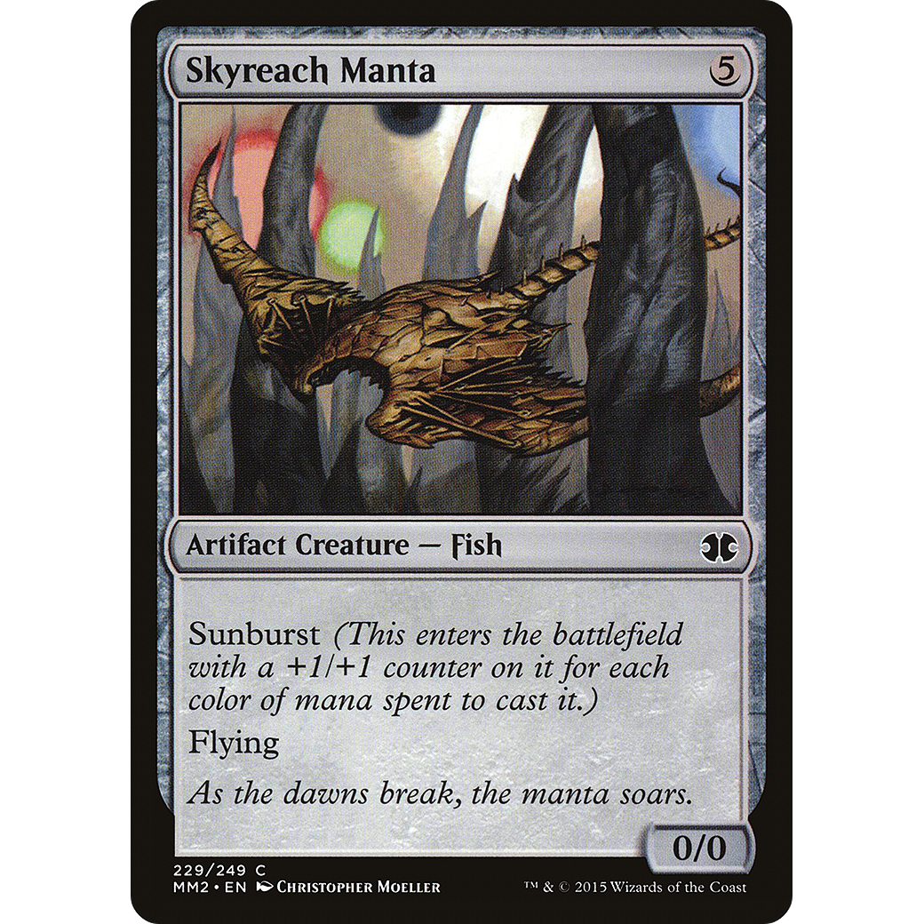 Skyreach Manta (MM2-229) - Modern Masters 2015 Foil
