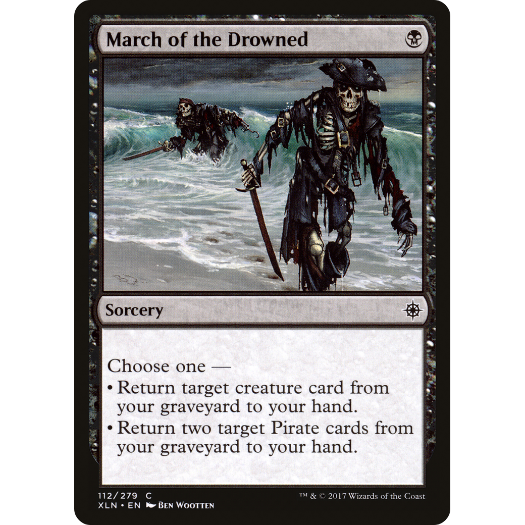 March of the Drowned (XLN-112) - Ixalan Foil