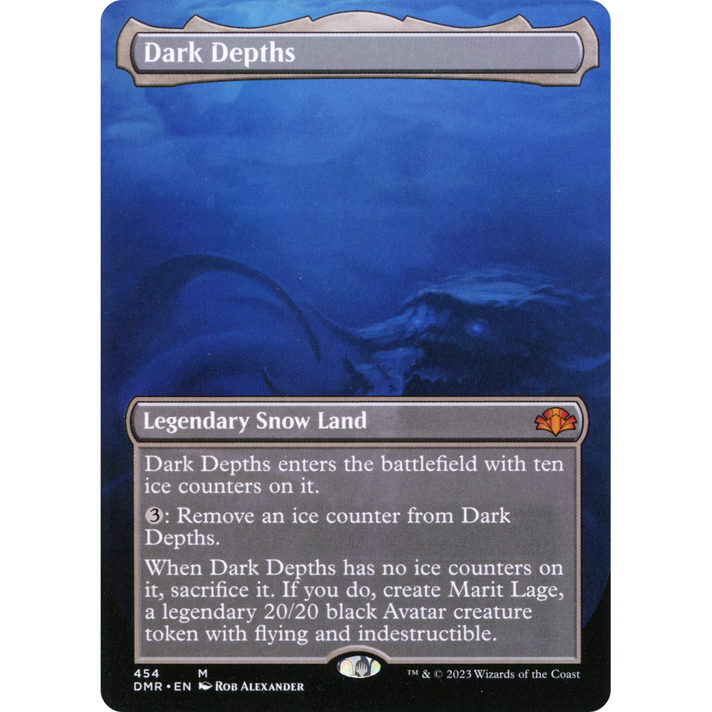 Dark Depths (Borderless) (DMR-454) - Dominaria Remastered (Borderless)