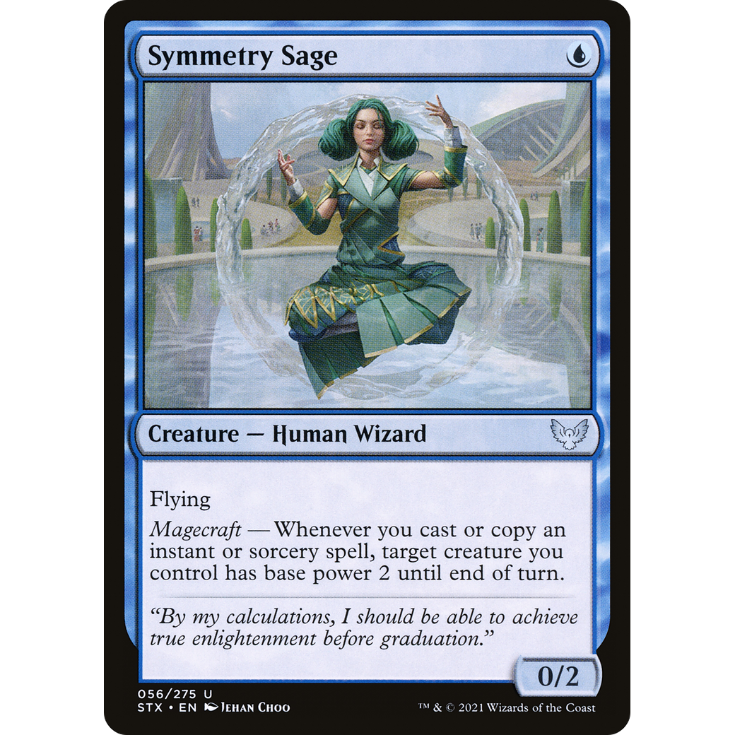 Symmetry Sage (STX-056) - Strixhaven: School of Mages Foil